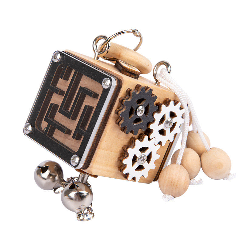 Spinner and Puzzle Wooden Toys