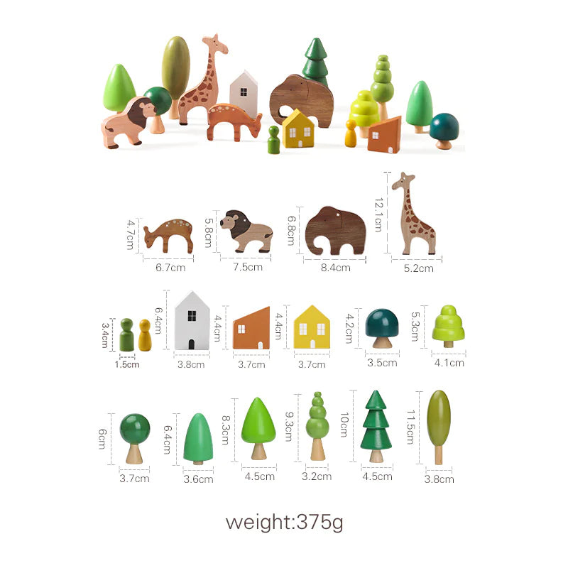Animal Toys Balancing & Stacking Sets