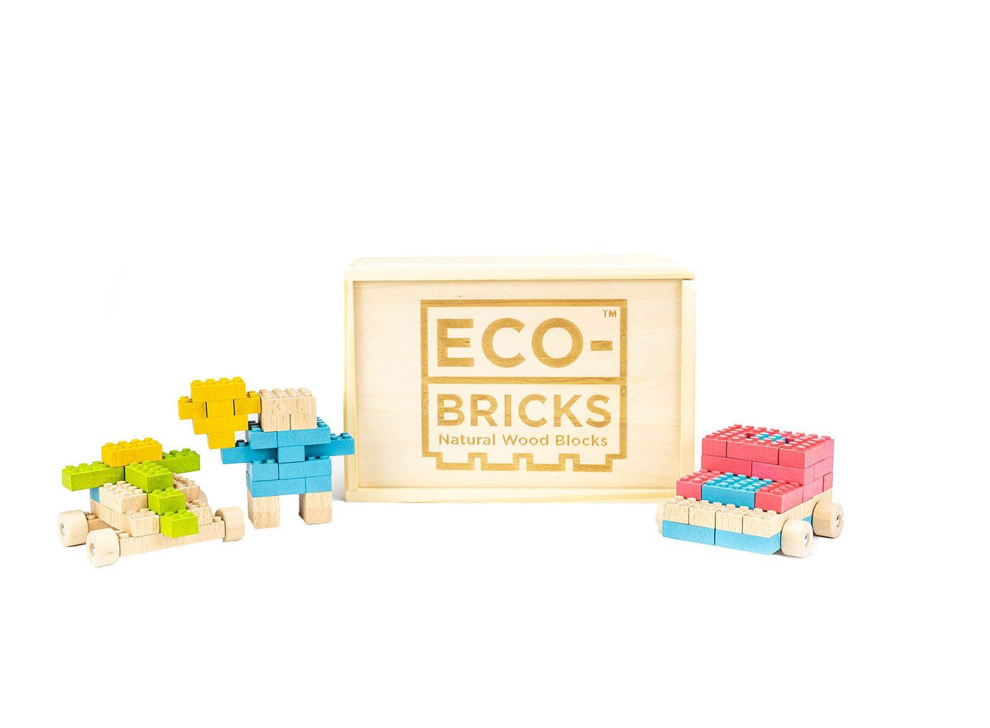 Eco-Bricks™ Color – 109-Piece Sustainable Building Set