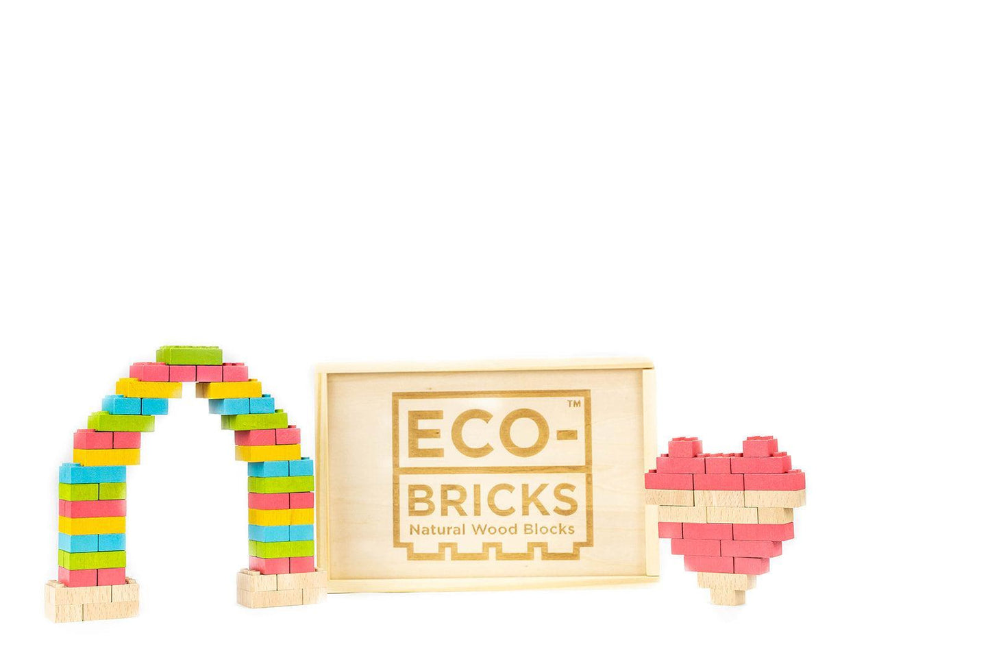 Eco-Bricks™ Color – 109-Piece Sustainable Building Set