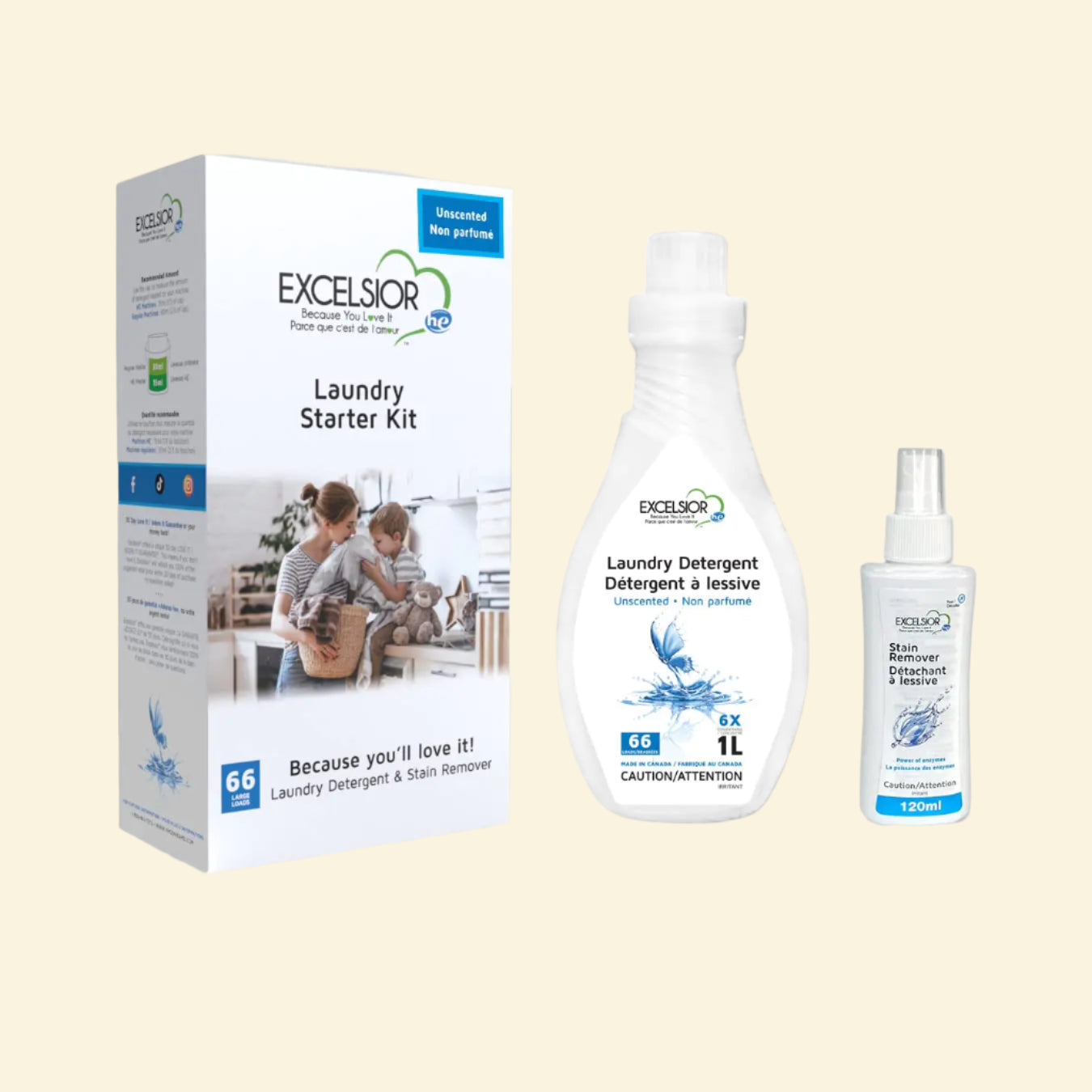 A natural clothes detergent thats scent free and phosphate free, and gentle for baby