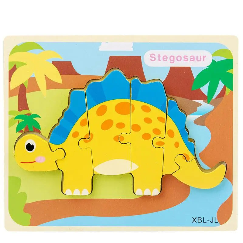 Wooden 3D Montessori Jigsaw Puzzle – Engage, Educate & Inspire Creativity