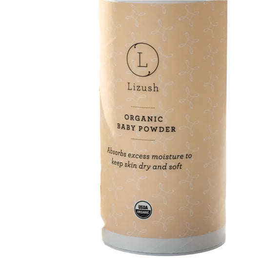 Gentle Arrowroot &amp; Cornstarch Baby Powder for Sensitive Skin