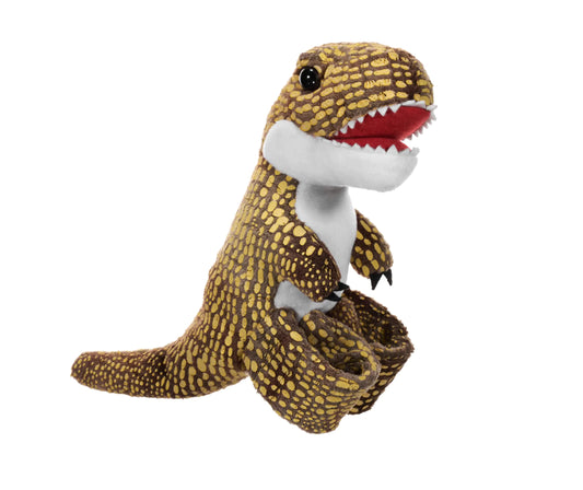 Wild Republic Huggers Glow T-Rex – A Recycled Prehistoric Plush with a Magical Glow