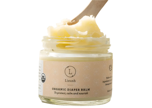 Organic Baby Diaper Balm – Soothes, Protects & Nourishes