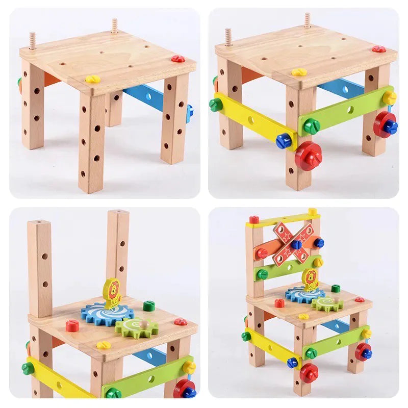 BricoKid" Montessori Build-A-Chair Set