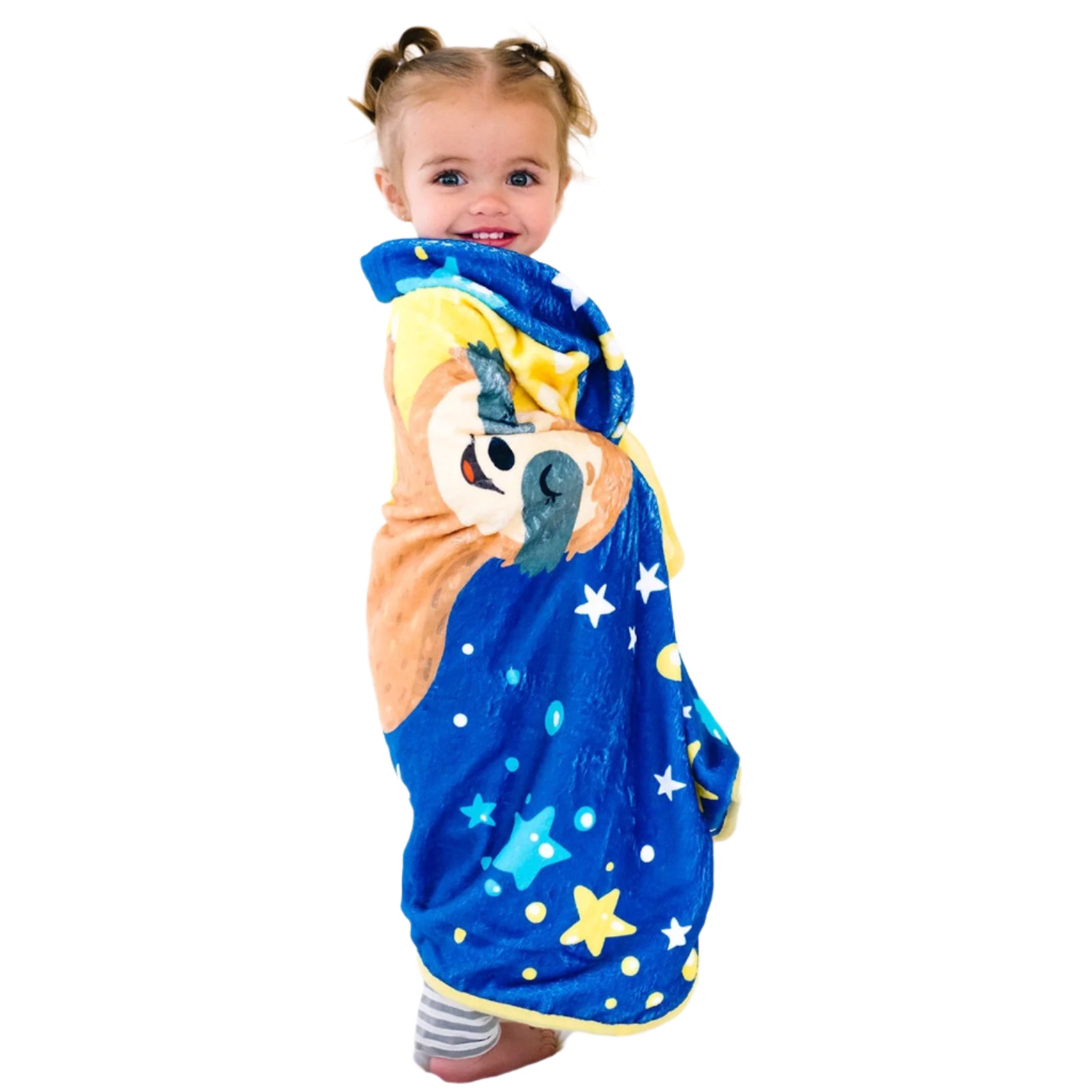 Organic Baby Products – Minky Sloth Blanket (Bamboo + Minky Blend)